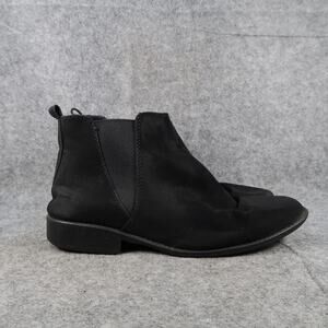 City Streets Shoes Womens 10 Booties Black Chelsea Ankle Boots Casual Lifestyle